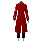 Game Limbus Company Dante Red Coat Set Outfits Cosplay Costume Suit